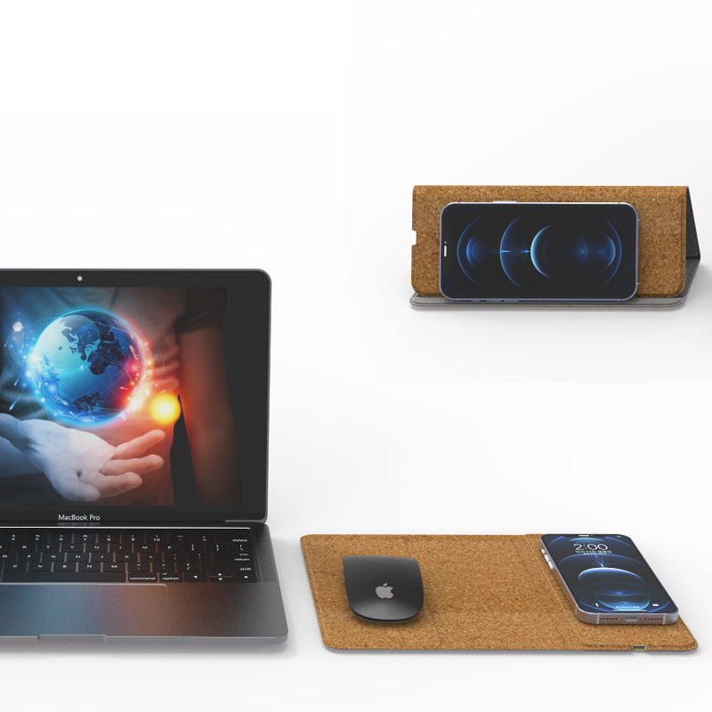 Eco-Friendly Wireless Charger Mouse Pad