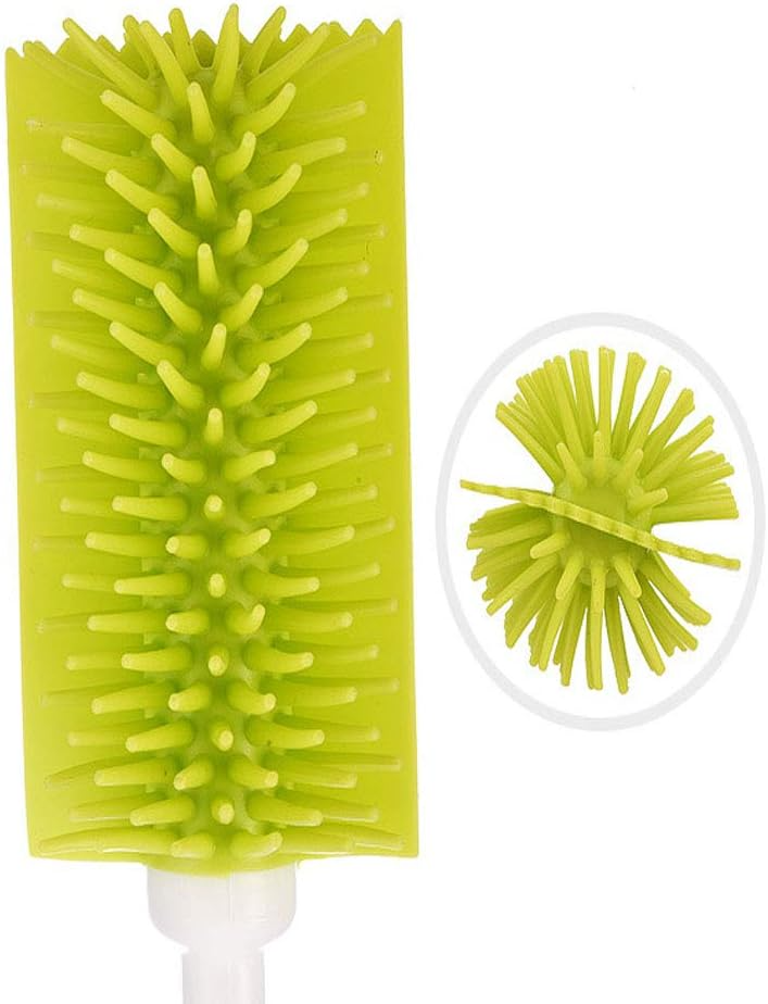 3-Piece Silicone Kitchen Cleaning Brush Set