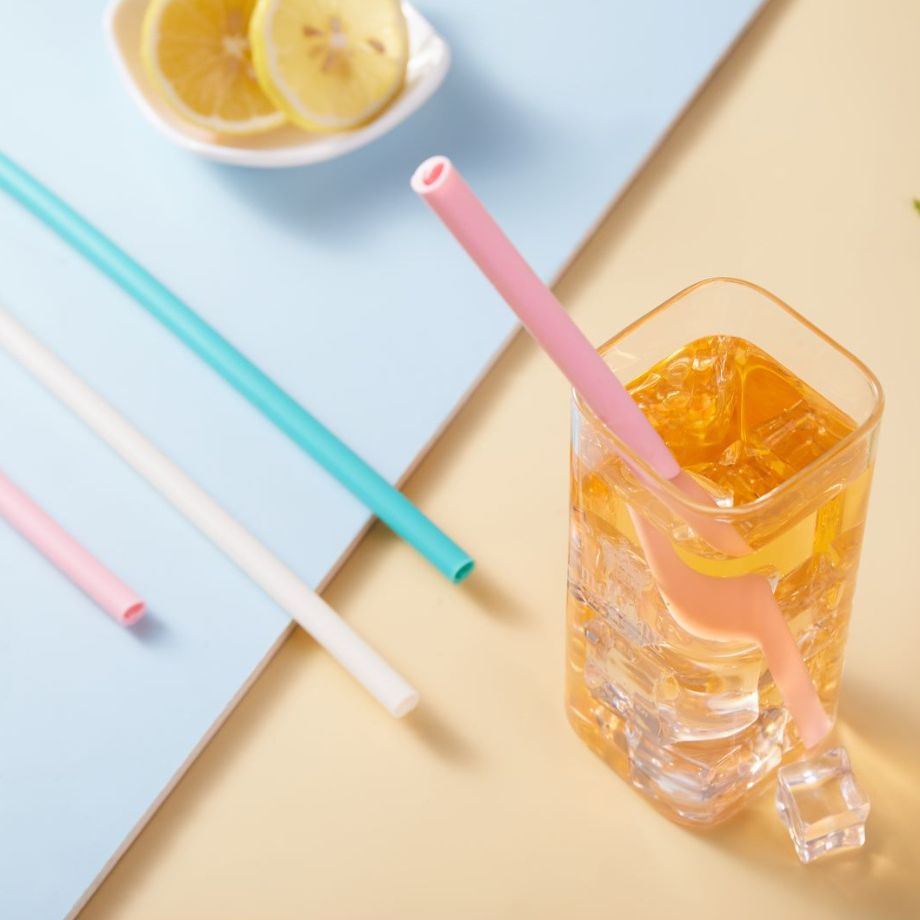 Reusable Silicone Eco Straw