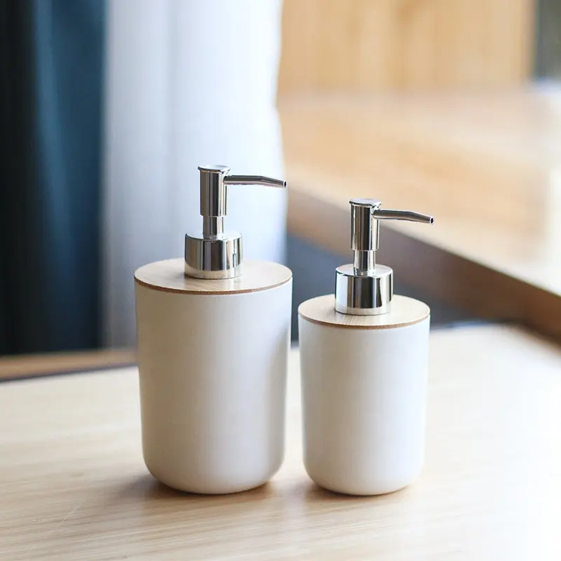 Bamboo Soap and Liquid Dispenser - 200ml