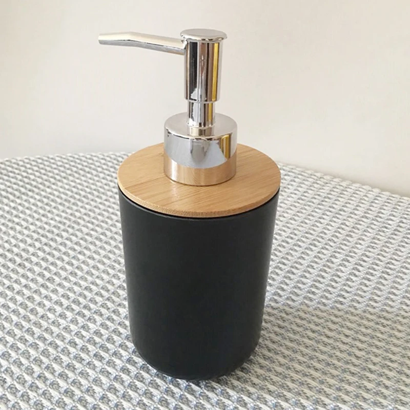 Bamboo Soap and Liquid Dispenser - 200ml