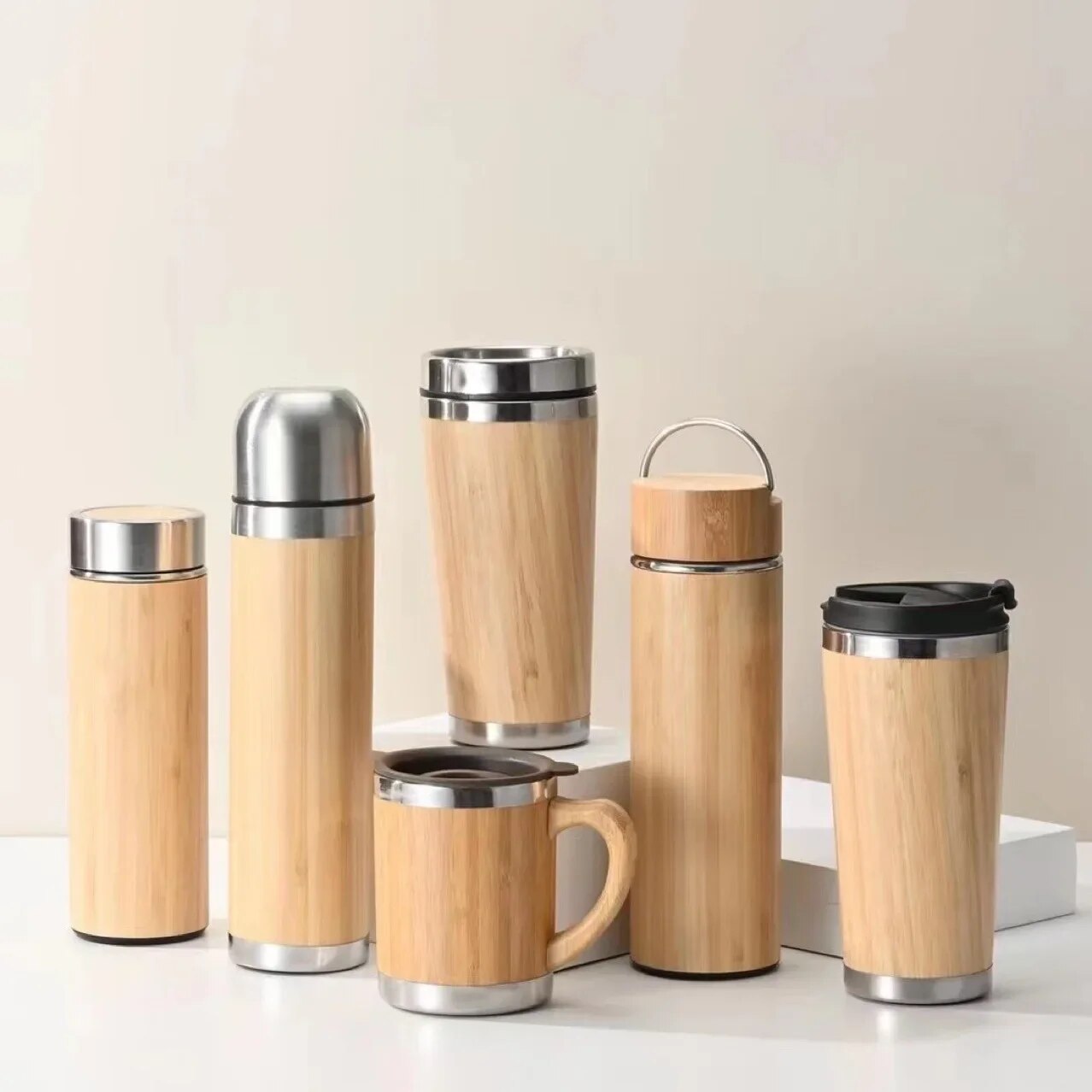 Bamboo Water Bottle - 500 ml