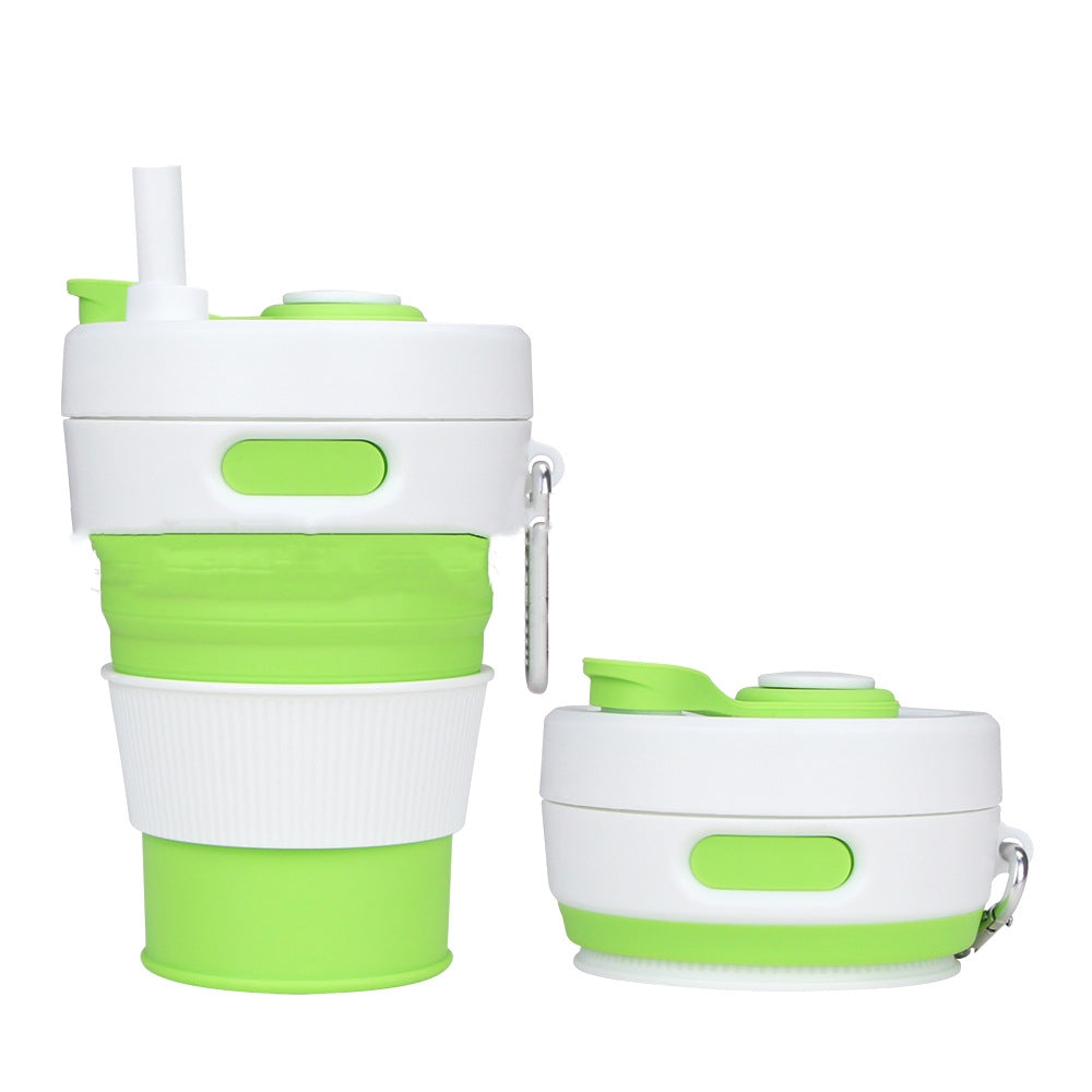 Eco-Friendly Silicone Travel Mug - 450ml